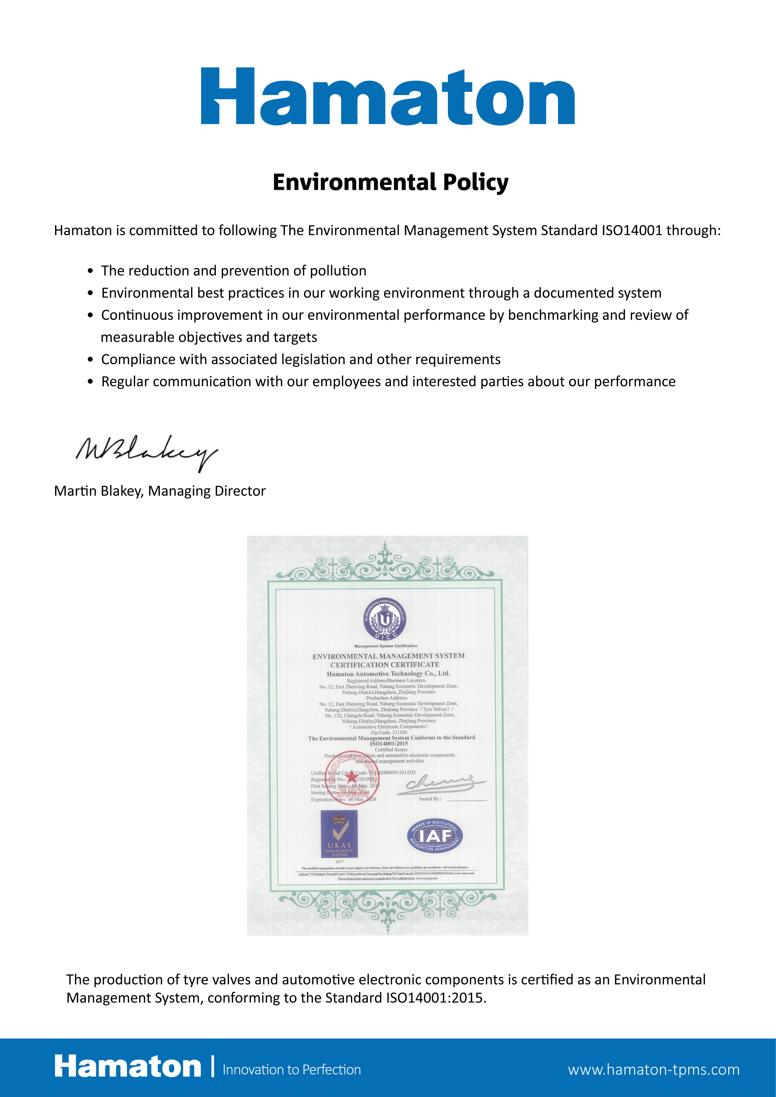 Environmental Policy